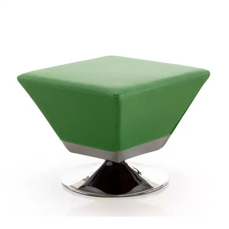 Pouf Girevole Quadrato, Similpelle, Monoposto – Colori Multipli