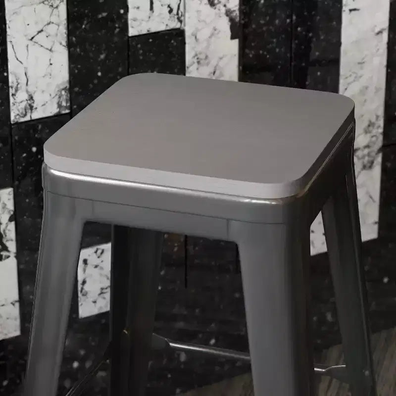 Sedile in poliresina per tutte le stagioni – Nero / Grigio / Menta / Rosso / Teak / Blu-verde acqua, per interni ed esterni, set da 4