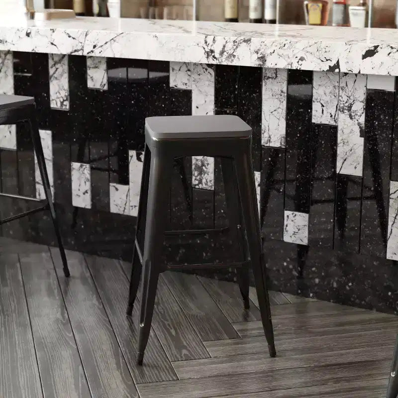 Sedile in poliresina per tutte le stagioni – Nero / Grigio / Menta / Rosso / Teak / Blu-verde acqua, per interni ed esterni, set da 4