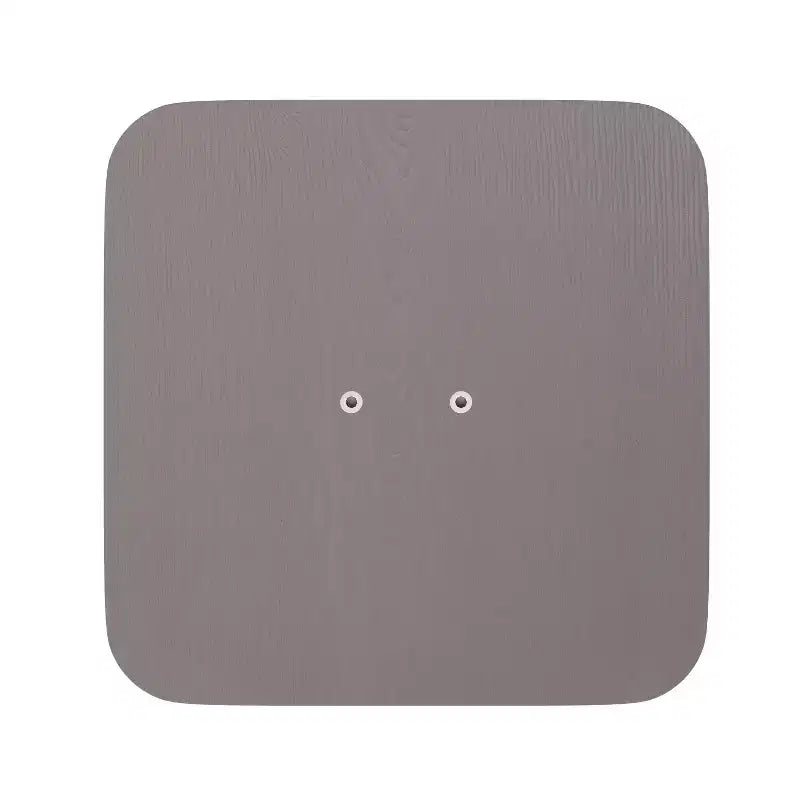 Sedile in poliresina per tutte le stagioni – Nero / Grigio / Menta / Rosso / Teak / Blu-verde acqua, per interni ed esterni, set da 4