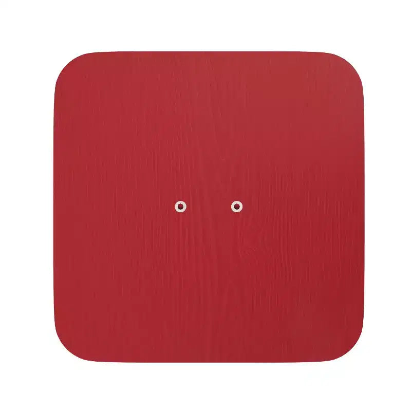 Sedile in poliresina per tutte le stagioni – Nero / Grigio / Menta / Rosso / Teak / Blu-verde acqua, per interni ed esterni, set da 4