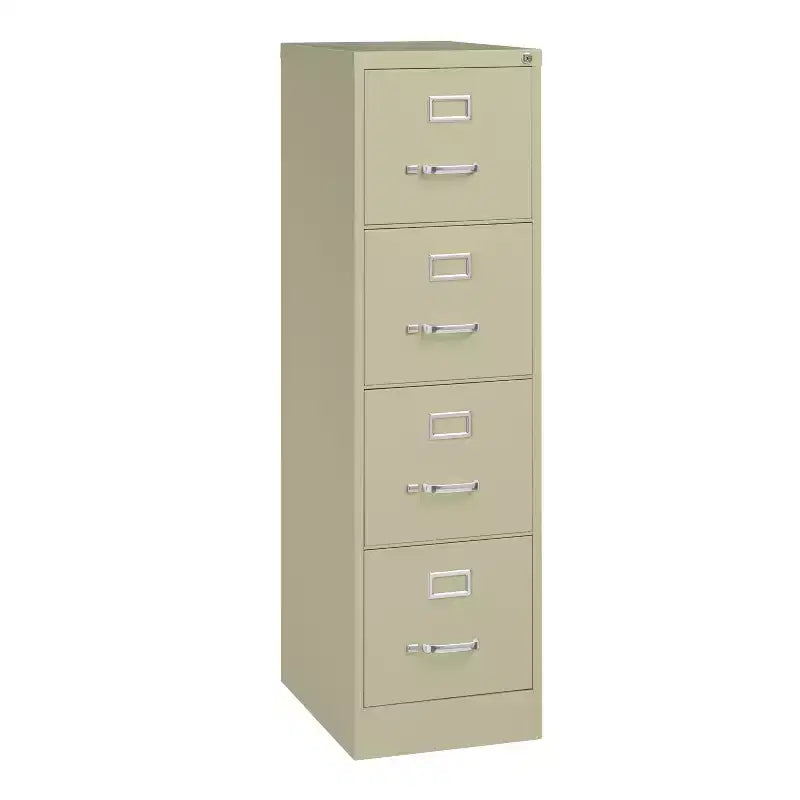 Hirsh 22 Deep 4 Drawer Letter Width Vertical File Cabinet