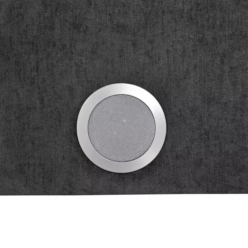 Divano modulare imbottito beige/grigio, 4 posti, con ricarica USB e wireless