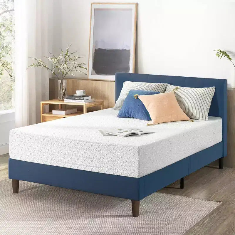 Materasso in memory foam con gel bianco, rigidità media, singolo (1 persona)