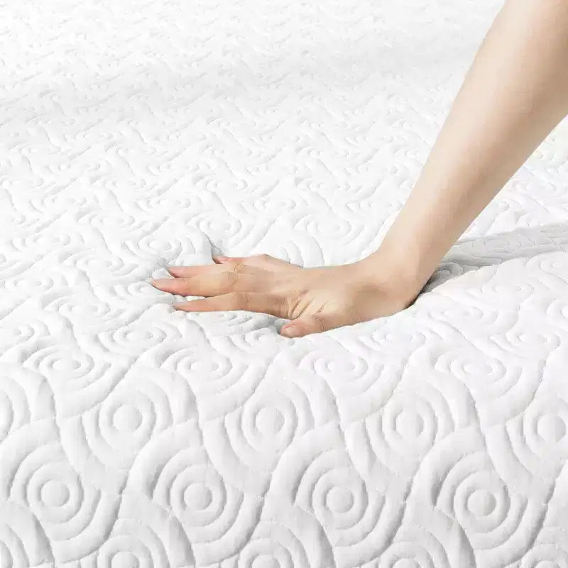 Materasso in memory foam con gel bianco, rigidità media, singolo (1 persona)