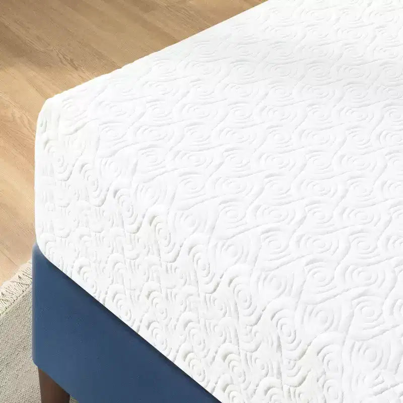 Materasso in memory foam con gel bianco, rigidità media, singolo (1 persona)