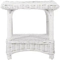 Bowen Side Table - FOX6531 - White - Safavieh Couture