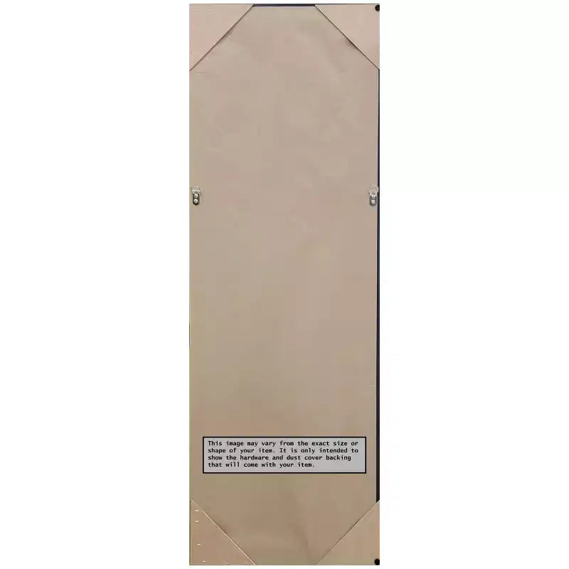 Specchio Intero da Parete e Porta, Ornamentale, Bronzo Champagne, Singolo