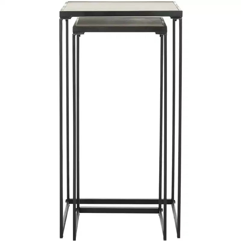 Callia End Table - FOX4268 - Light Brown - Safavieh Couture