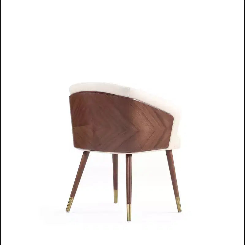 Sedie da Pranzo con Braccioli Rivestite in Similpelle, Set da 2