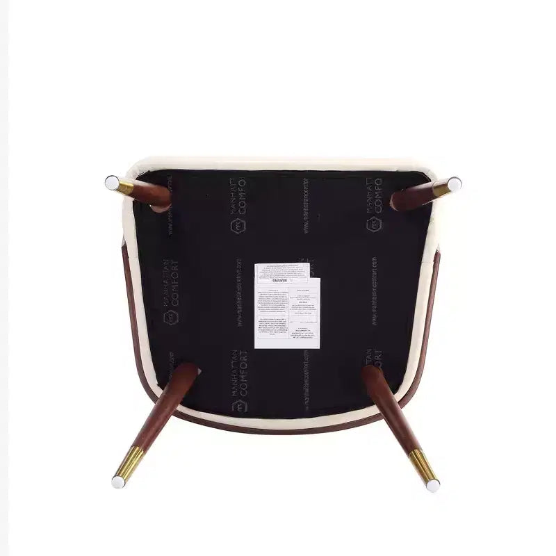 Sedie da Pranzo con Braccioli Rivestite in Similpelle, Set da 2